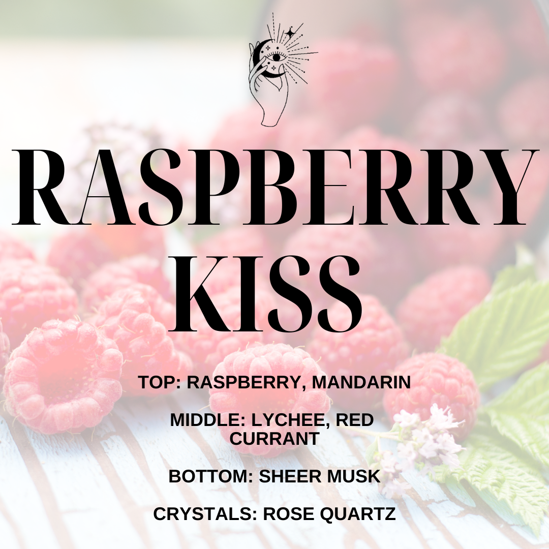 Raspberry Kiss Beeswax Wax Melt 2oz