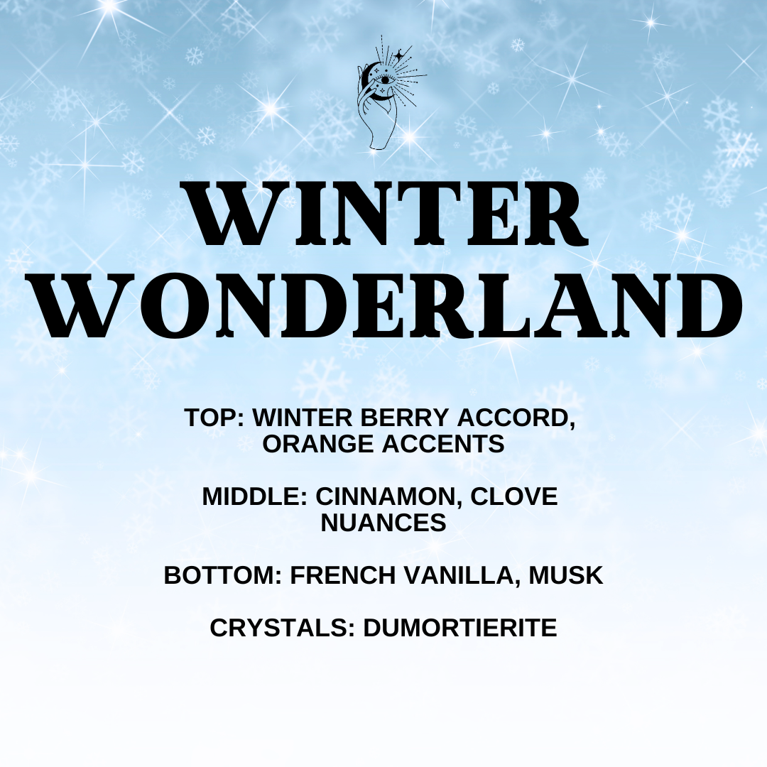 Winter Wonderland Beeswax Candle 10oz