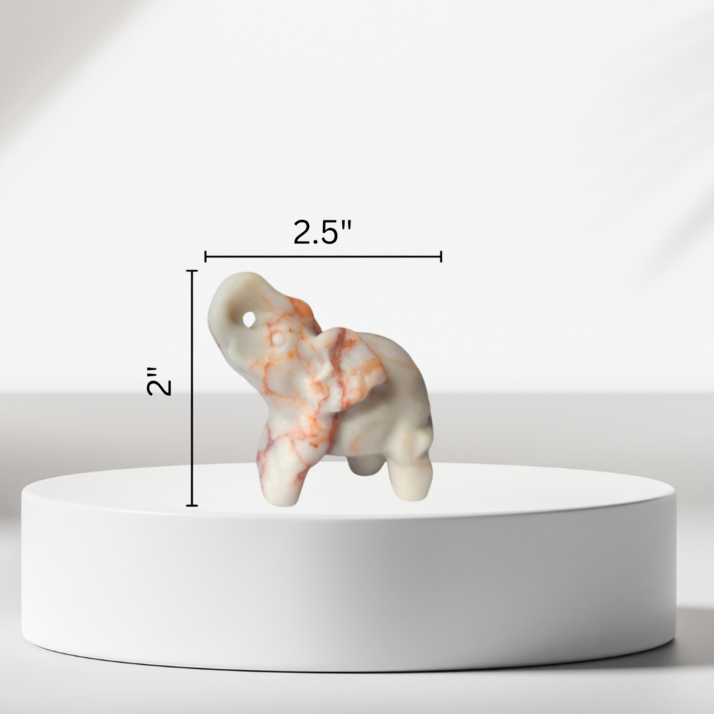 Red Network Jasper Elephant