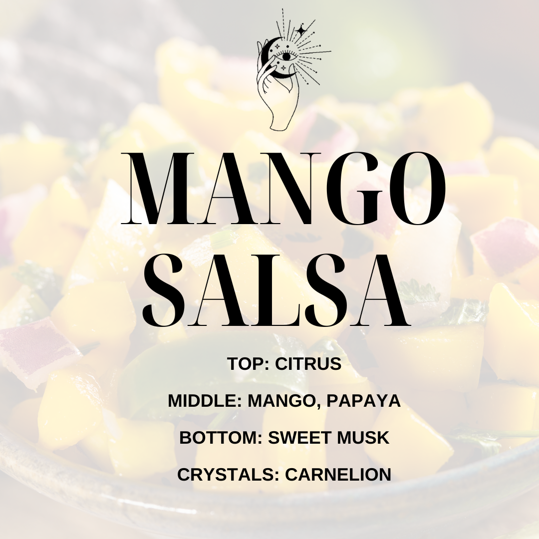 Mango Salsa Beeswax Wax Melt 2oz
