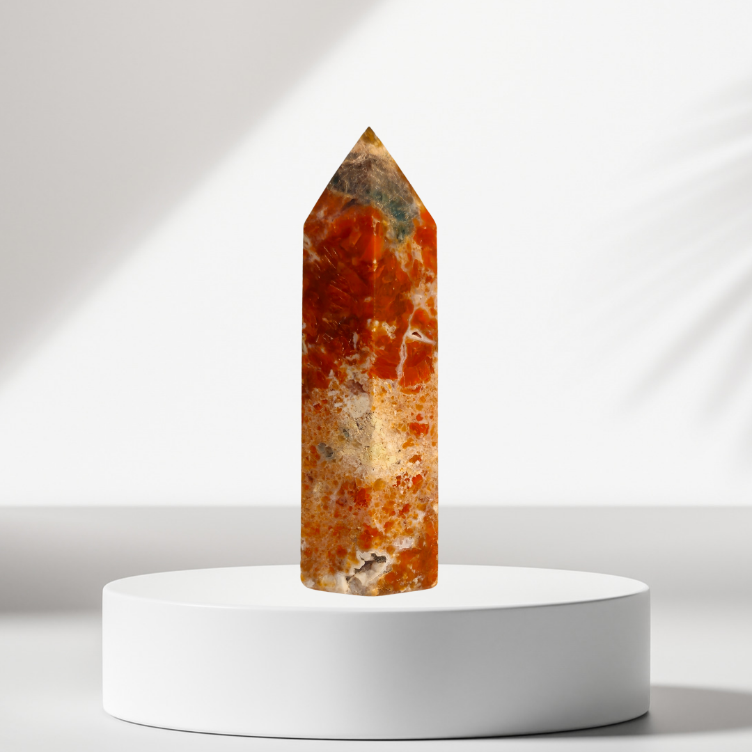 Sun Stone Obelisk 2.5"