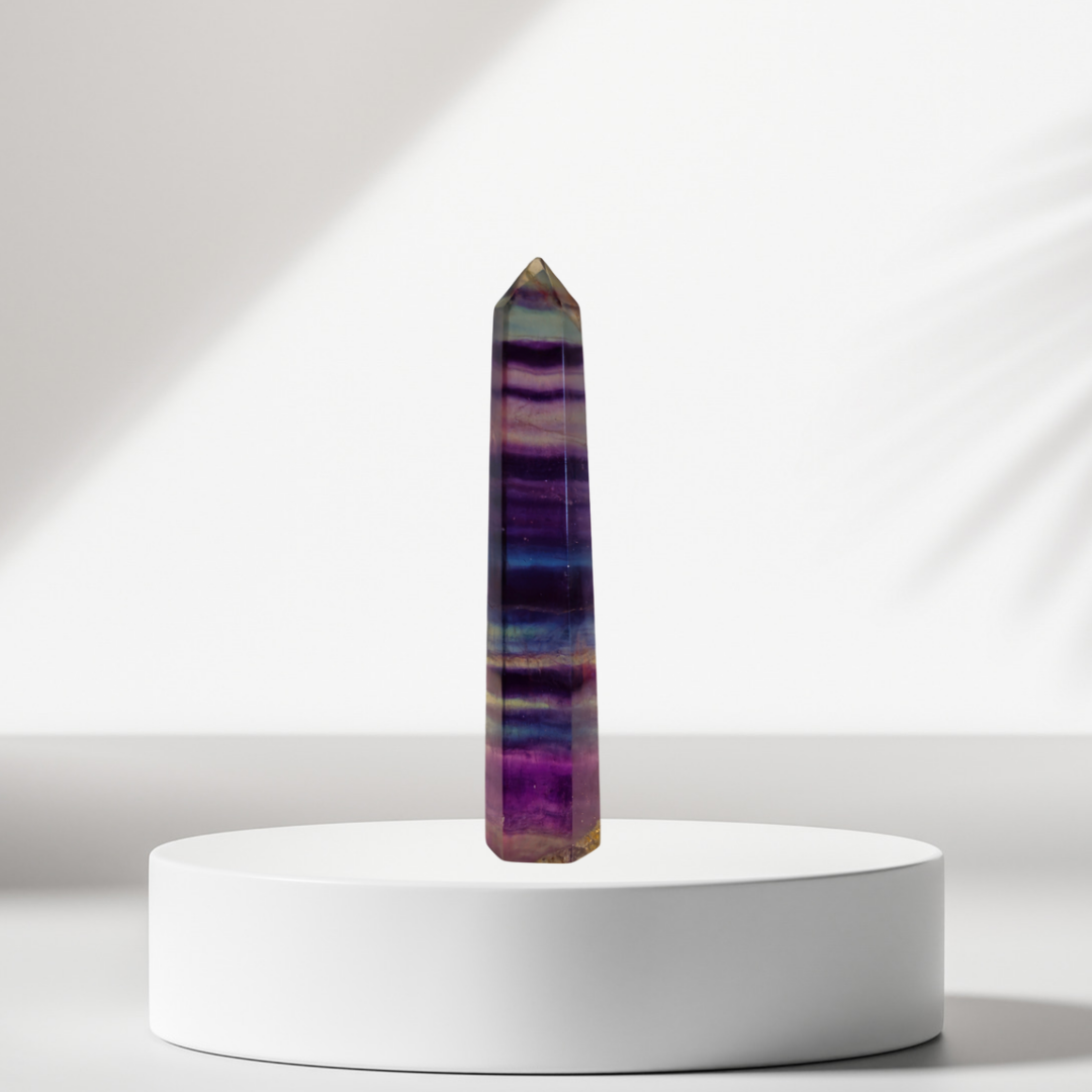 Fluorite Obelisk 3"