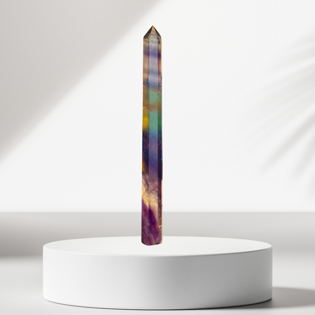Fluorite Obelisk 4.5"