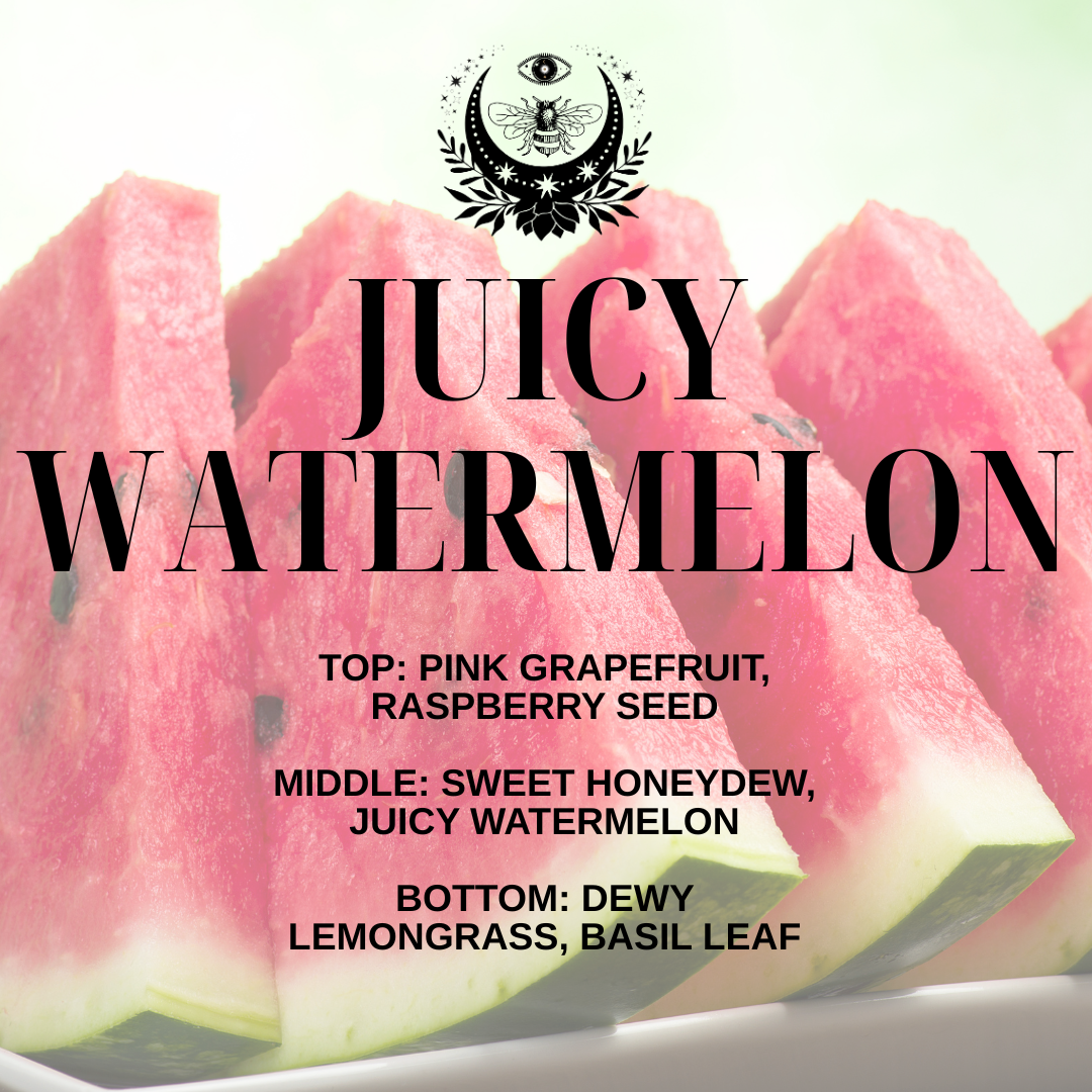 Juicy Watermelon Beeswax Wax Melt 2oz