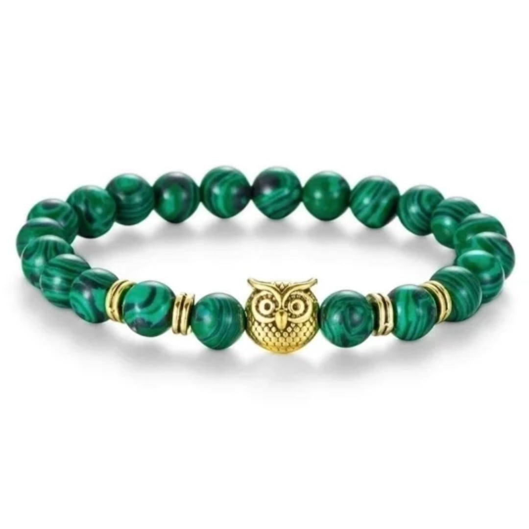 Crystal Owl Bracelet