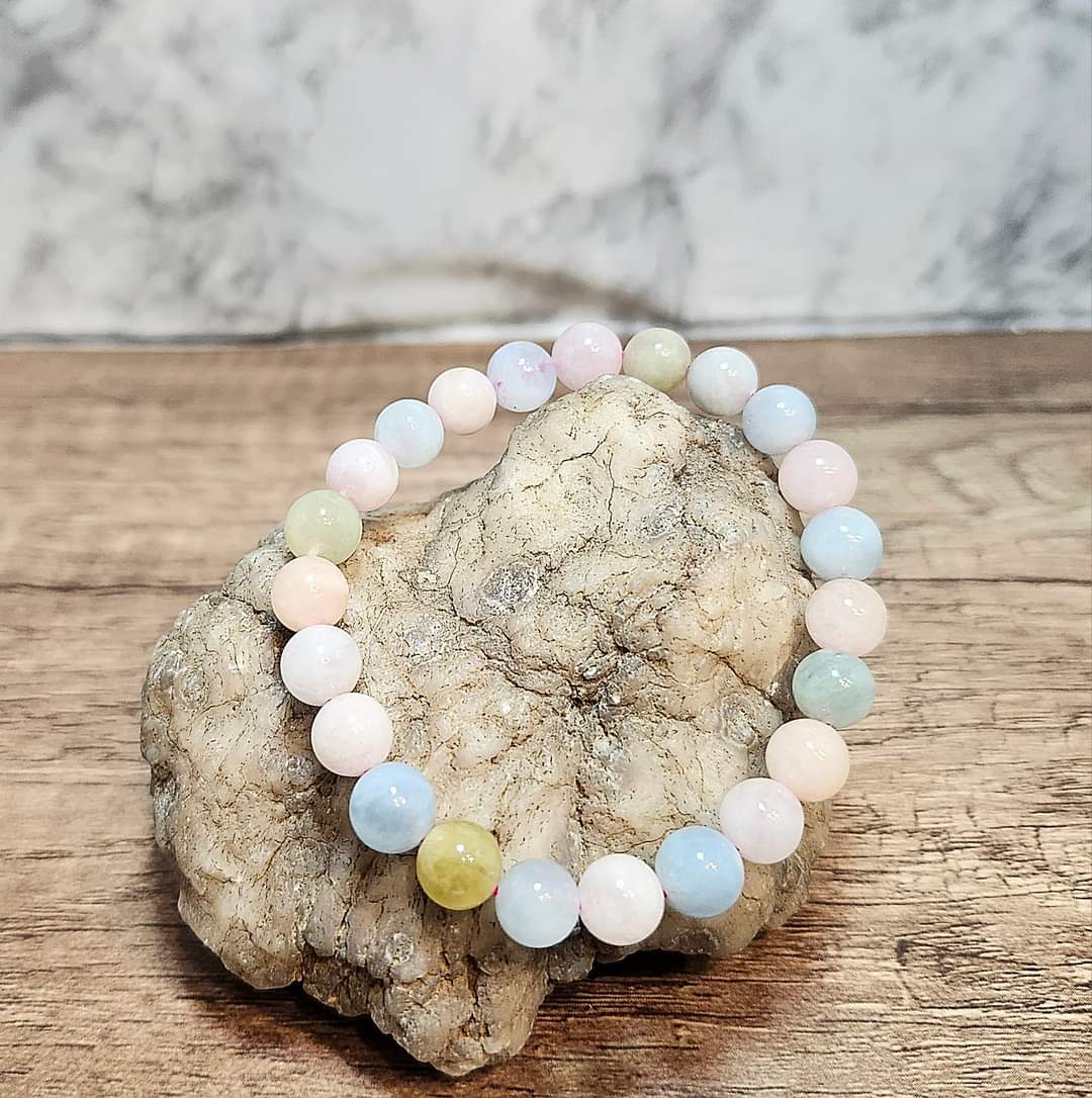Morganite Bracelet 8mm