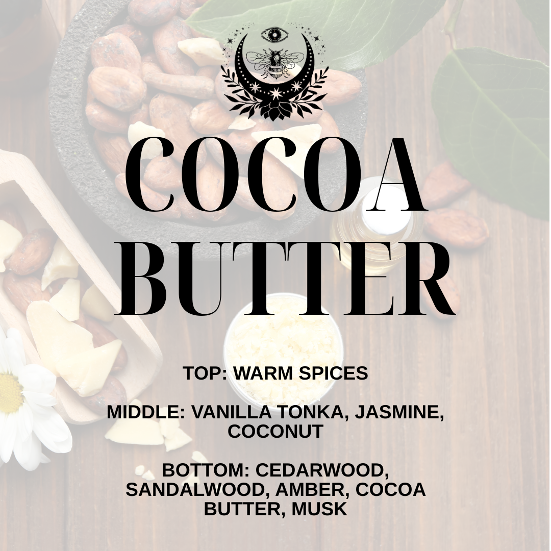 Cocoa Butter Beeswax Candle 10oz