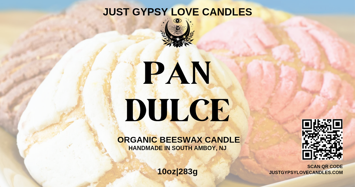 Pan Dulce Beeswax Candle 10oz