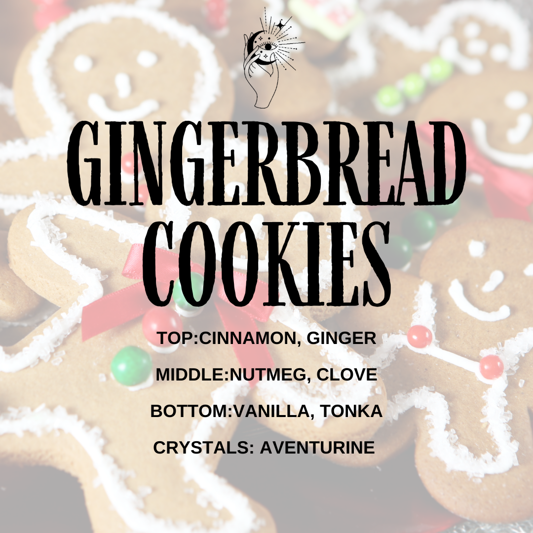 Gingerbread Cookies Beeswax Candle 10oz