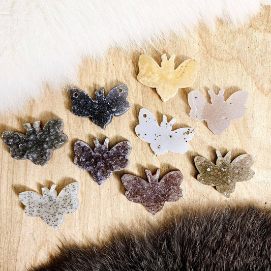 Amethyst Cluster Bumble Bee