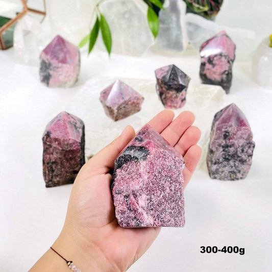 Rhodonite Semi-polished 300-400g