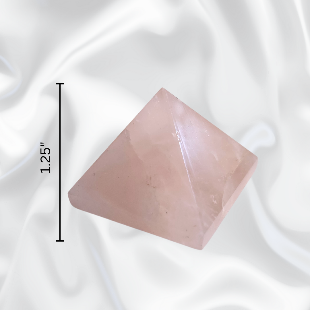 Rose Quartz Pyramid