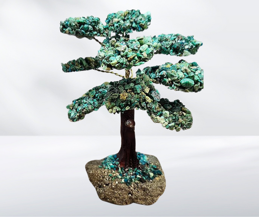 Crysocolla Tree 4-5"