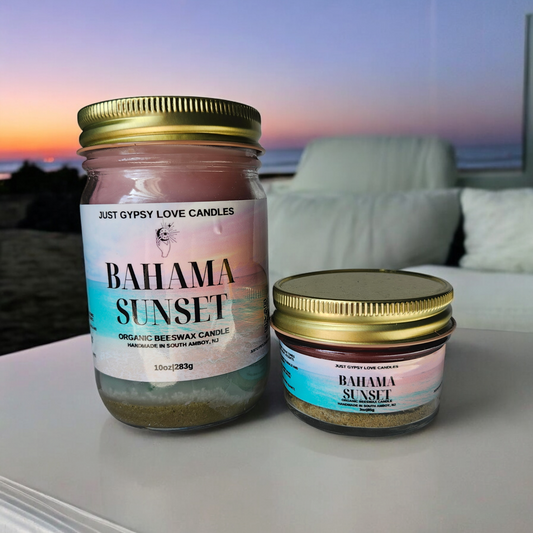 Bahama Sunset Beeswax Candle 10oz