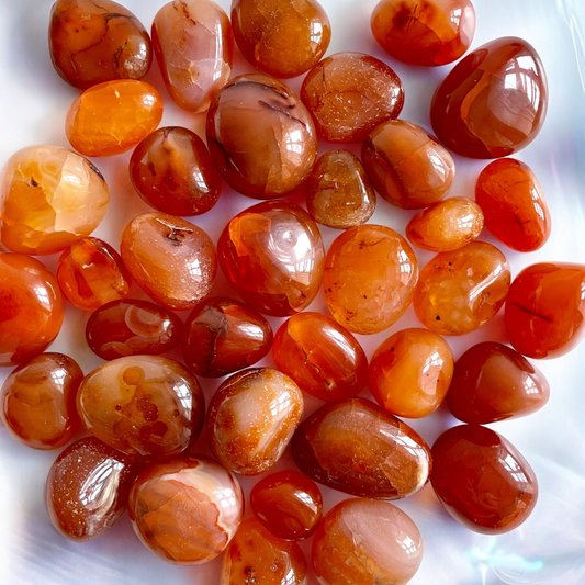 Carnelian Tumbled