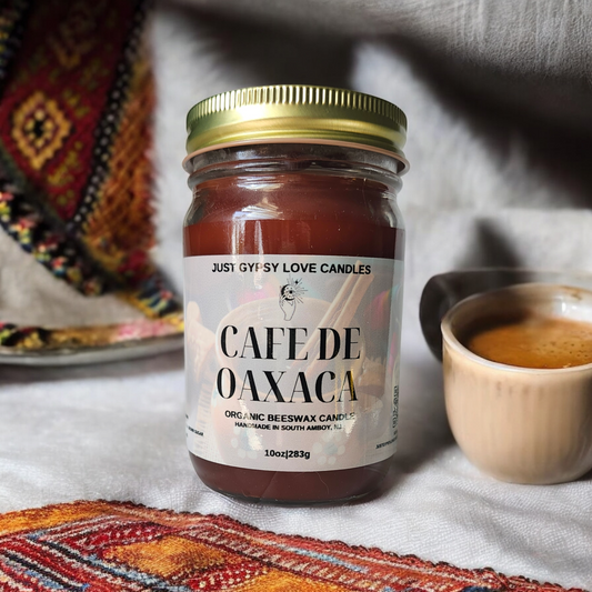 Cafe De Oaxaca Beeswax Candle 10oz