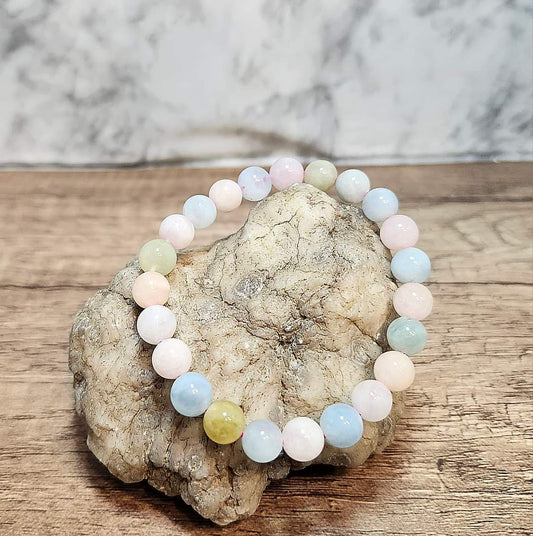 Morganite Bracelet 8mm