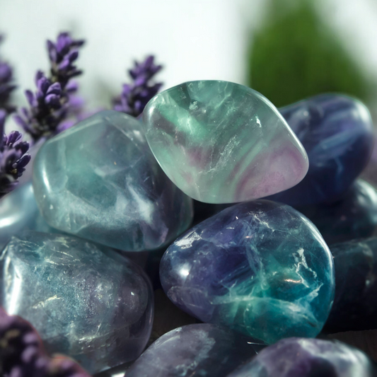 Fluorite Tumbled