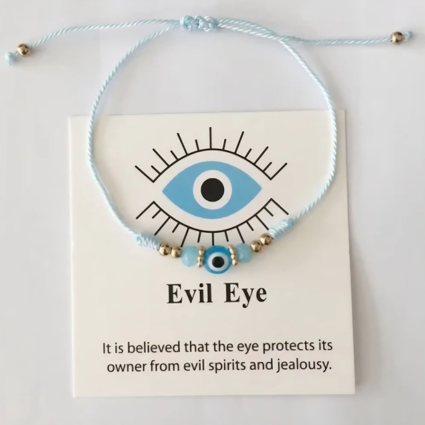Evil Eye Adjustable Bracelet