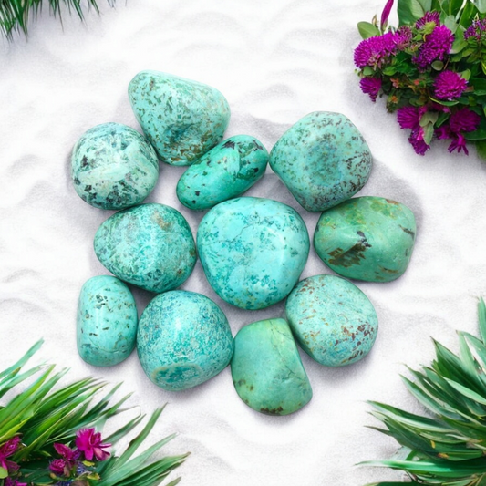Chrysocolla Tumbled