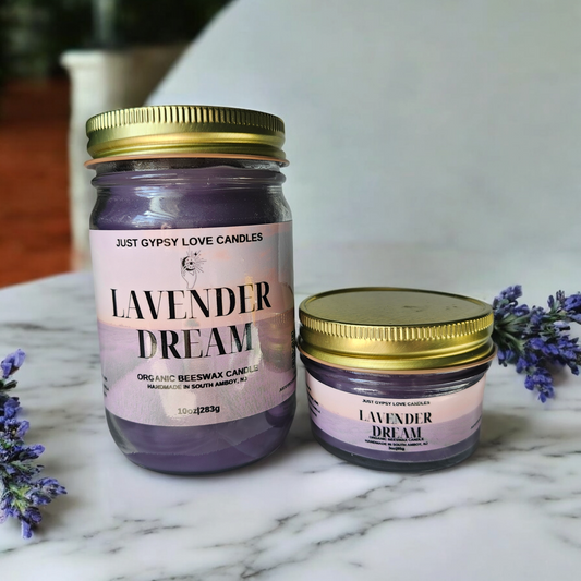 Lavender Dream Beeswax Candle