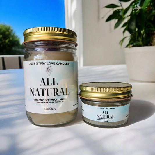 All Natural Beeswax Candle
