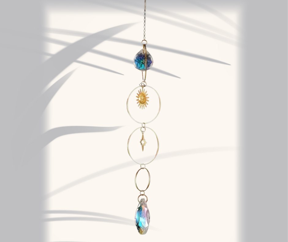 Suncatcher with Gold Sun