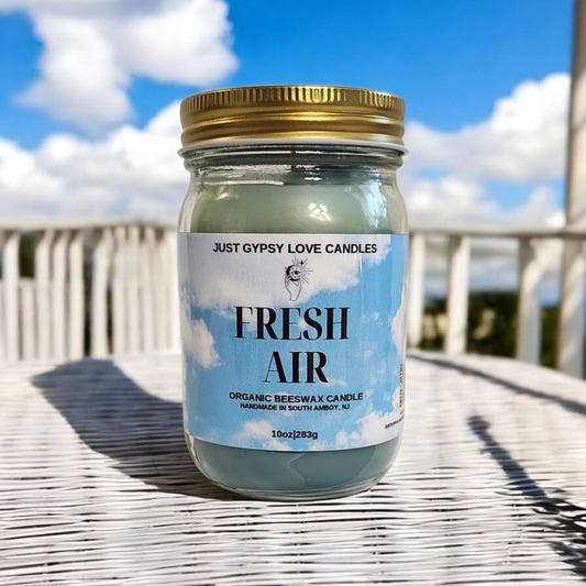 Fresh Air Beeswax Candle 10oz