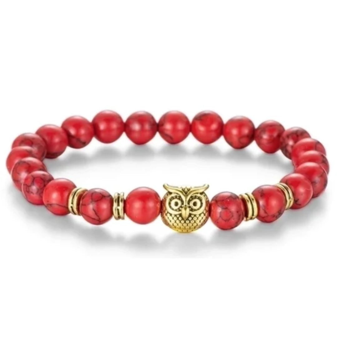 Crystal Owl Bracelet